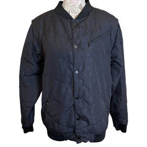 Vans Puffer Jacket Vest Removable Sleeves